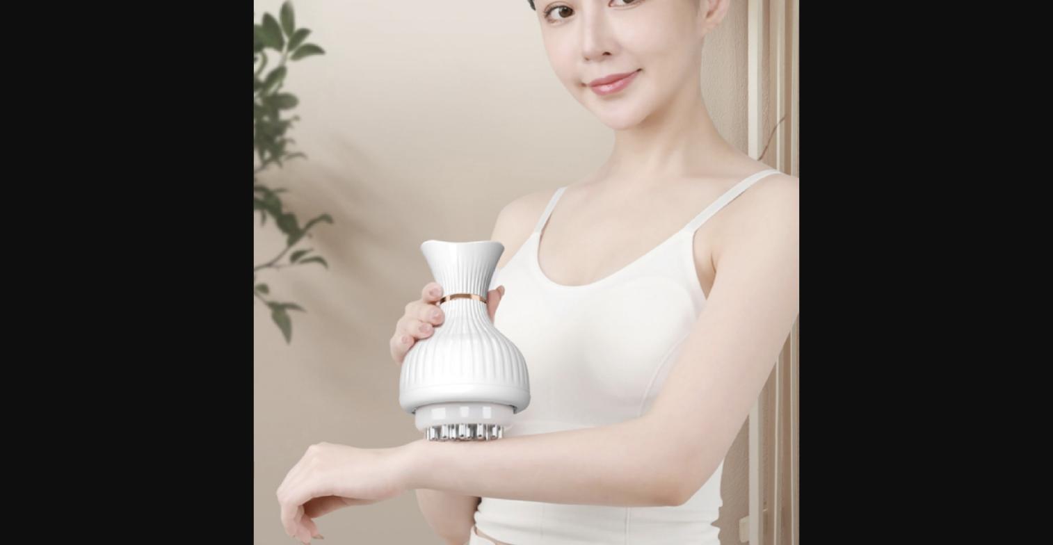 Gua Sha Eléctrico Piel de Luz — Vibración, Calor y Luz Roja