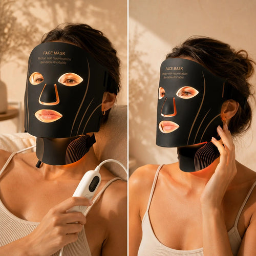Mascarilla LED Facial Piel de Luz | 7 Colores de Luz para tu Ritual en Casa