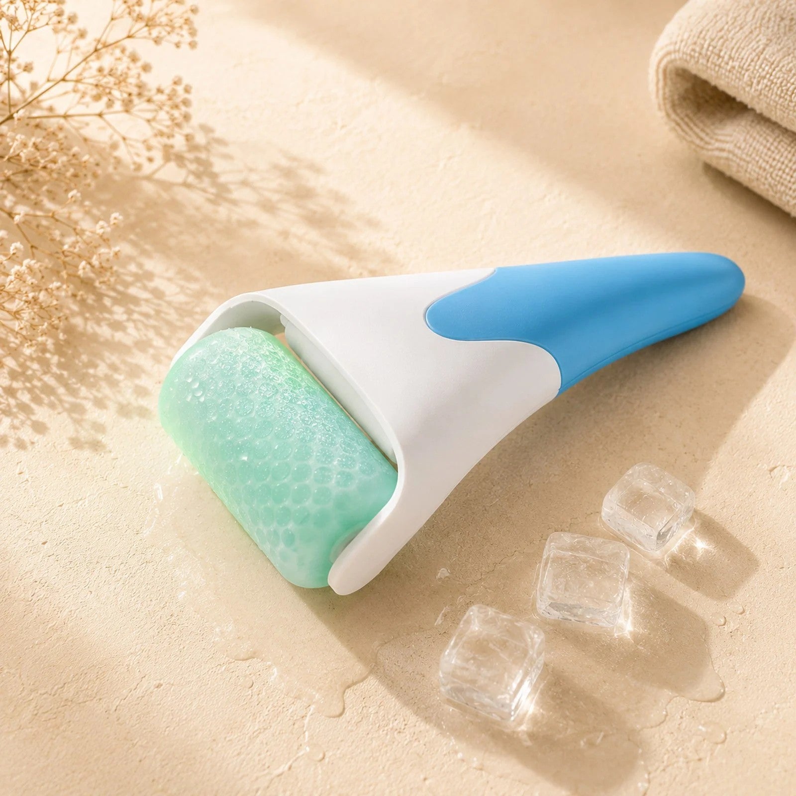 Rodillo de Hielo Facial Piel de Luz | Reduce Hinchazón y Ojeras