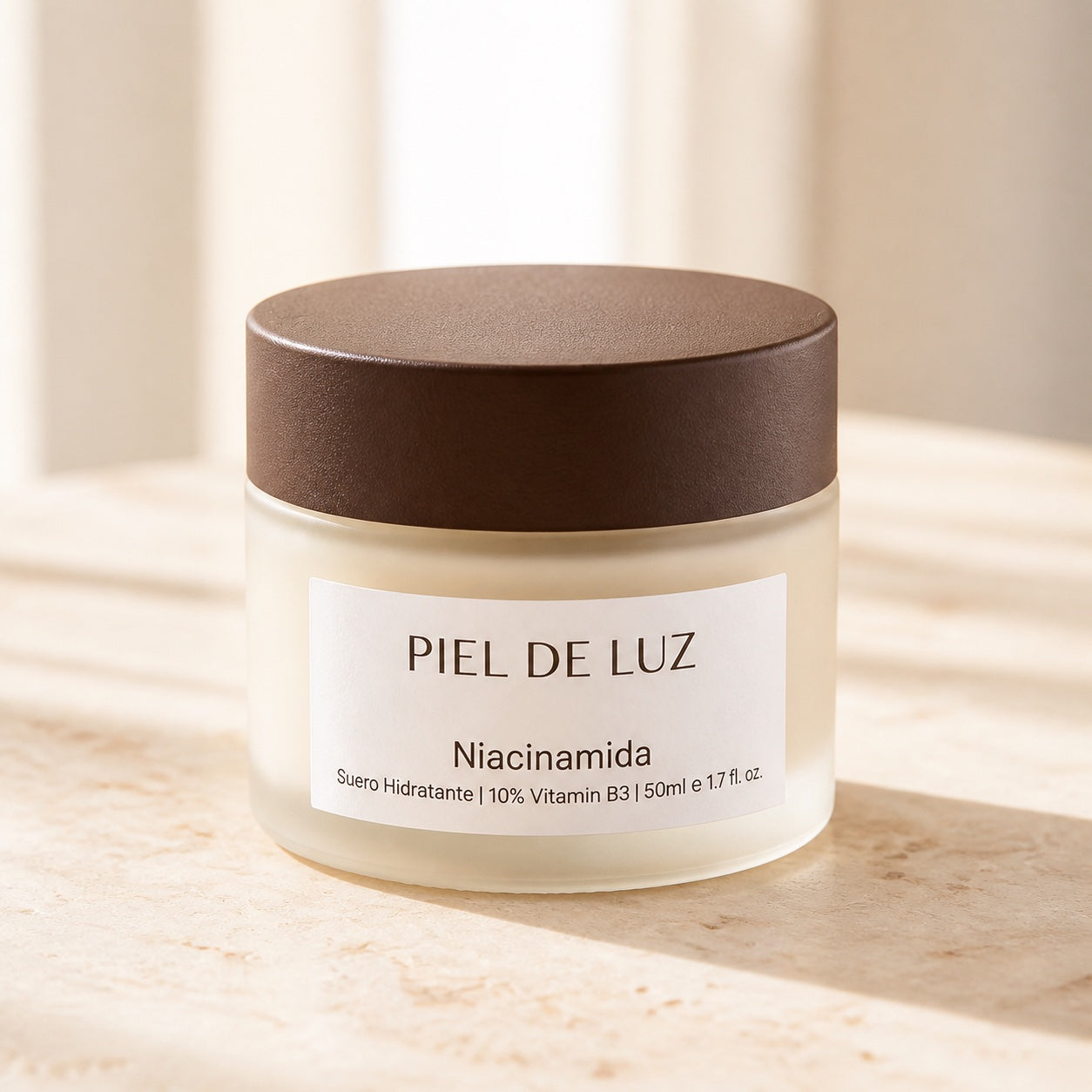 Crema Facial con Niacinamida Piel de Luz — Barrera y Uniformidad