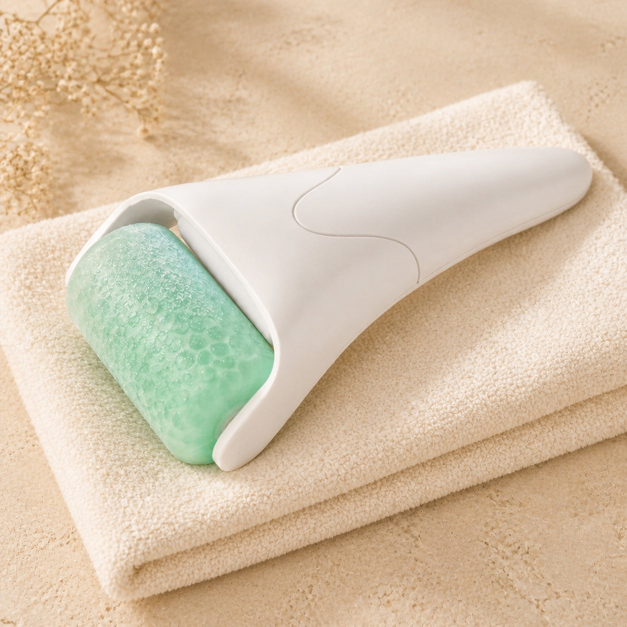 Rodillo de Hielo Facial Piel de Luz | Reduce Hinchazón y Ojeras